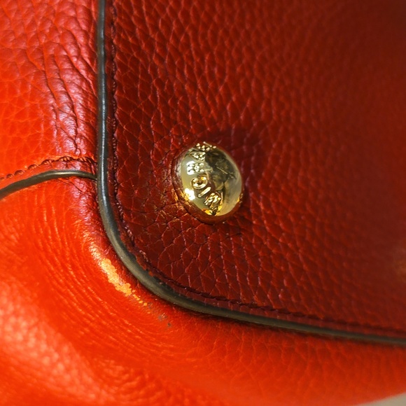 Michael Kors Joan Slouchy Shoulder Bag, Red - Picture 7 of 14